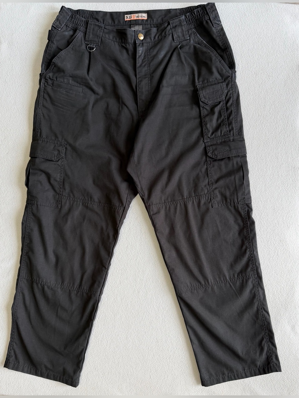 511 Tactical Stryke Pants Mens 36x30 Black Cargo Active Duty Taclite Ripstop